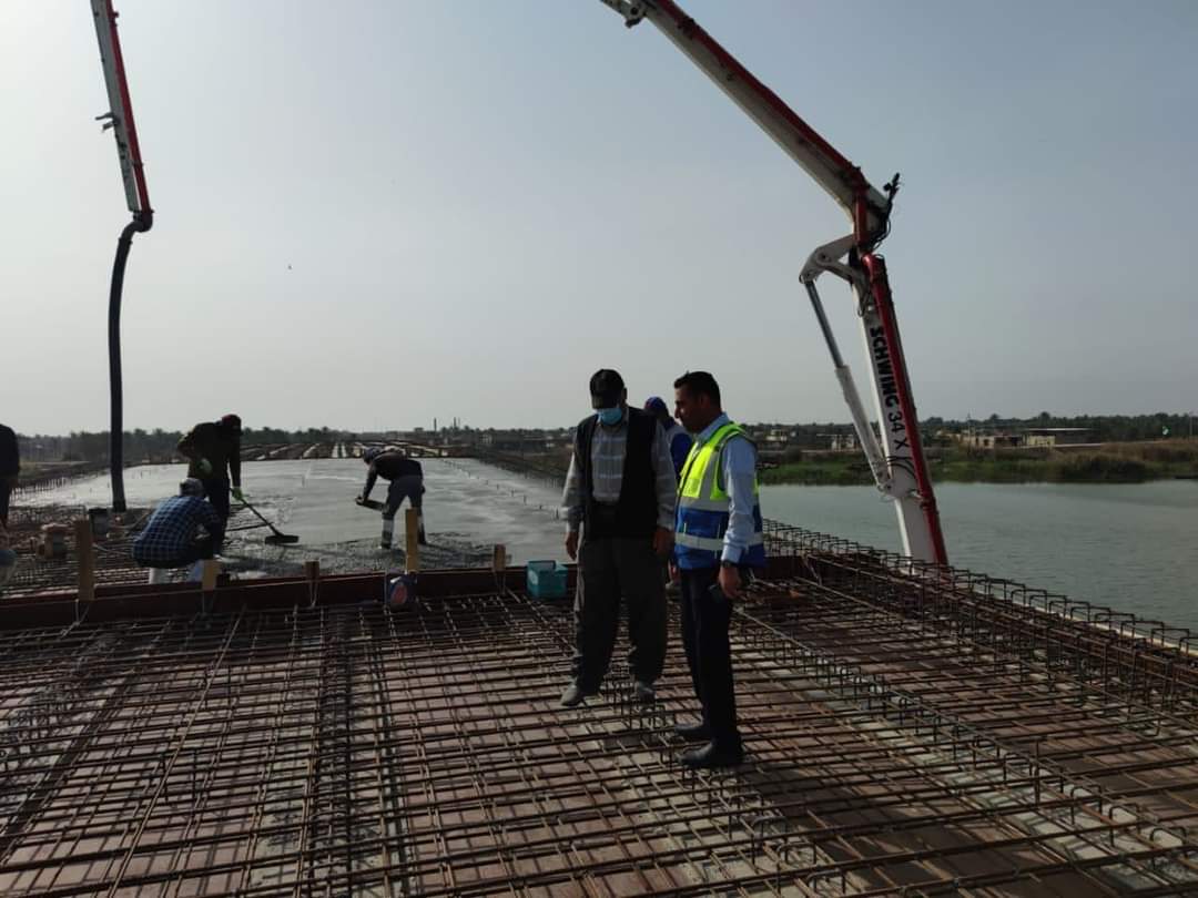 وزارة الإعمار: استئناف تنفيذ مشروع إنشاء جسر الشهيد عز الدين سليم ومقترباته في محافظة البصرة