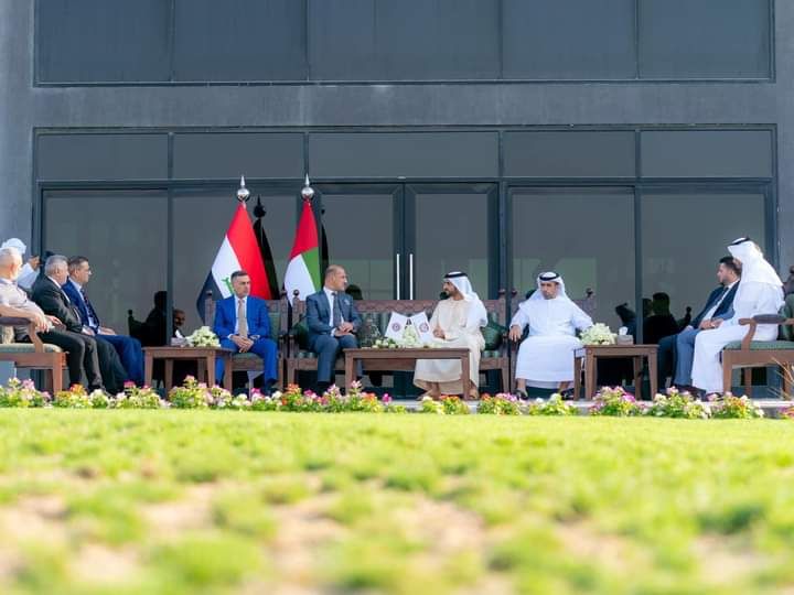 الوفد العراقي يلتقي الاتحاد الإماراتي لدعم ملف استضافة خليجي 25 في البصرة