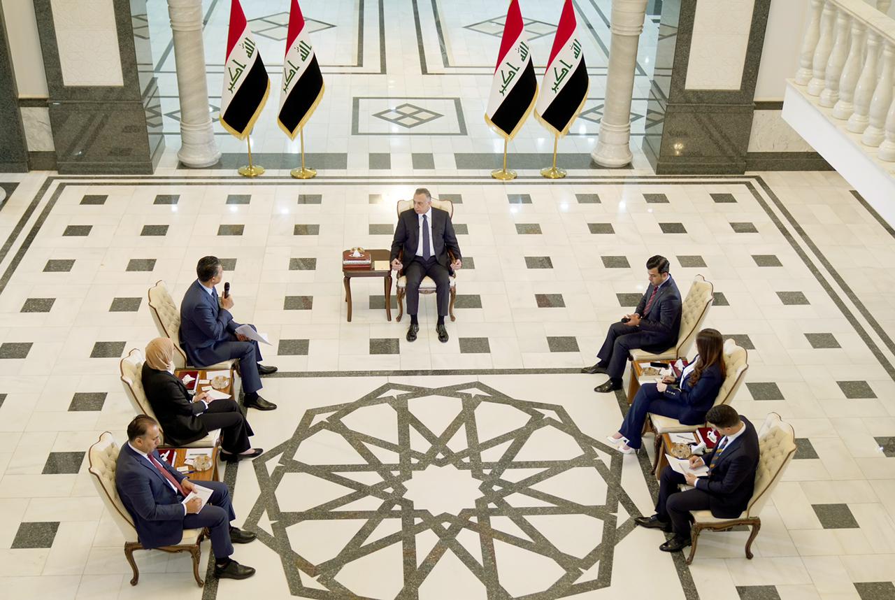 ابرز ما تحدث به رئيس مجلس الوزراء السيد مصطفى الكاظمي خلال لقائه مقدمي برامج عدد من الفضائيات العراقية: