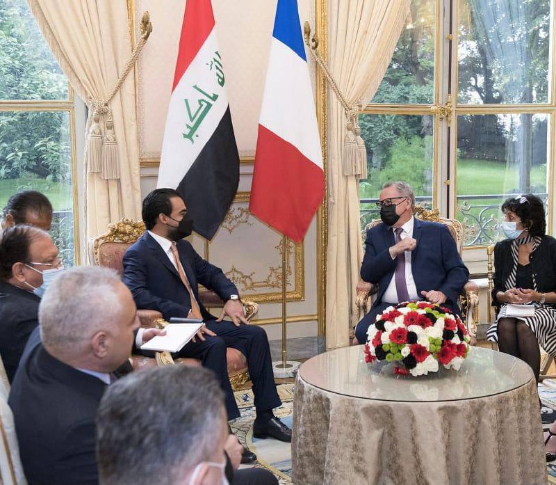 الحلبوسي يؤكد من باريس على أهمية دخول الشركات الفرنسية إلى العراق