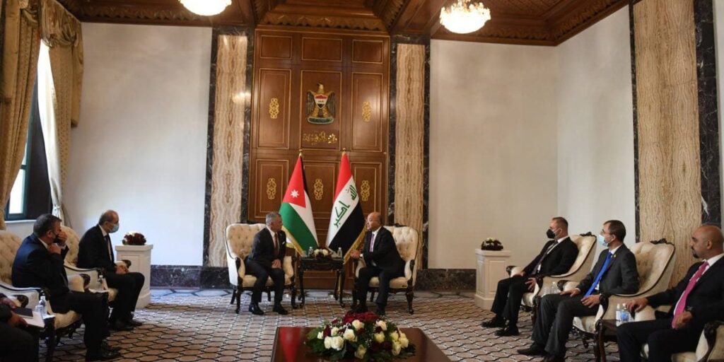 صالح وعبدالله الثاني يؤكدان أهمية مؤتمر بغداد للتعاون والشراكة في تجاوز الأزمات