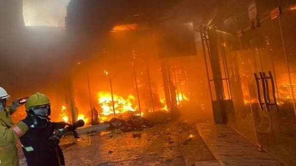 السيطرة على حريق اندلع بكرفان قرب مرقد الإمام الحسين (ع)