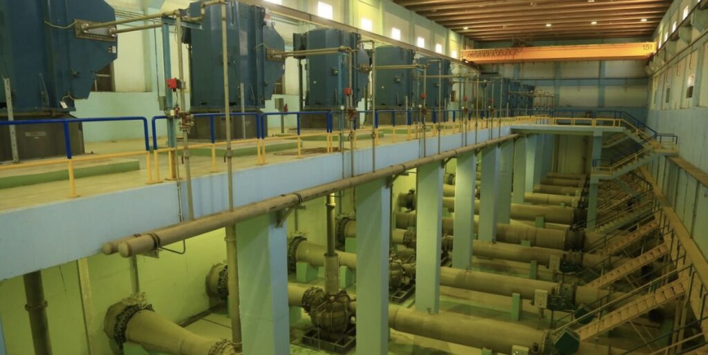 أمانة بغداد تعلن اعادة مشروع ماء الكرخ للعمل