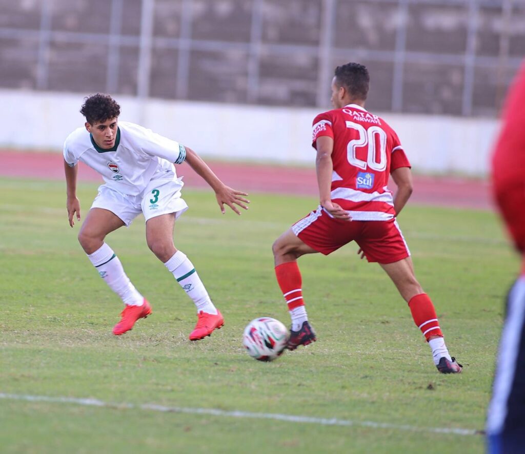 منتخب شباب العراق يخسر أمام رديف الإفريقي التونسي ودياً بكرة القدم