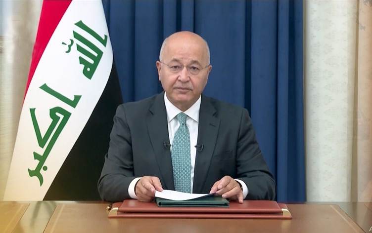 رئيس الجمهورية يبدي قلقًا من “شحة المياه” وزيادة سكان العراق لـ 80 مليون في عام 2050