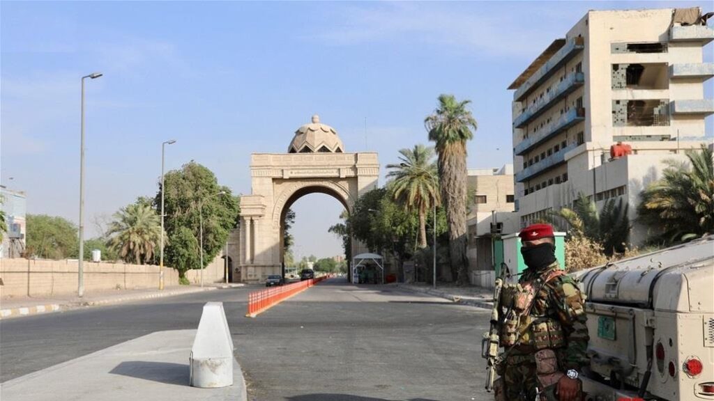 إغلاق المنطقة الخضراء وسط بغداد والسماح لفئة واحدة بالدخول