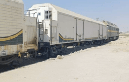 وصول أول قطار بضائع لمحطة الموصل البديلة بعد انقطاع لأكثر من 10 سنوات
