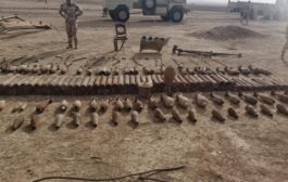 غربي الانبار.. الاستيلاء على صواريخ وعبوات واسلحة متنوعة من مخلفات داعش