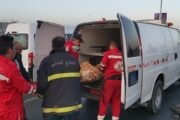 الدفاع المدني تنتشل جثة سائق ويسعف الاخر نتيجة اصطدام عجلتين ببغداد