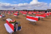 سنجار تحتضن مراسم استقبال عشرات الرفات من الضحايا الإيزيديين