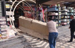 الدفاع المدني تغلق محال تجارية مخالفة لشروط السلامة في بغداد 