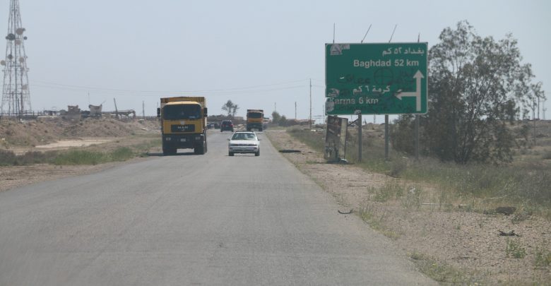 الإعمار تحيل مشروع تأهيل طريق أبو غريب - رمادي للتنفيذ 