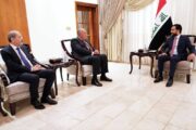 الحلبوسي يستقبل وزيري الخارجية المصري والأردني 