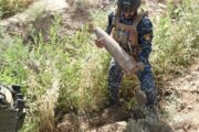 العثور على قذائف وصواريخ من مخلفات داعش في كركوك 