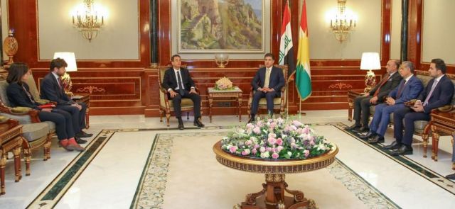 لقاء كردي فرنسي يبحث مجموعة ملفات بينها اختيار رئيسي جمهورية وحكومة العراق 