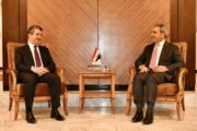 بارزاني يؤكد لرئيس مجلس القضاء ضرورة التعامل مع اقليم كردستان ككيان اتحادي ودستوري 