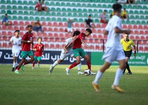بطولة كأس العرب.. ناشئة العراق يتغلبون على المغرب بهدفين لهدف 