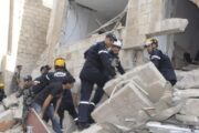 انهيار مبنى في الأردن وعمليات الإنقاذ جارية 