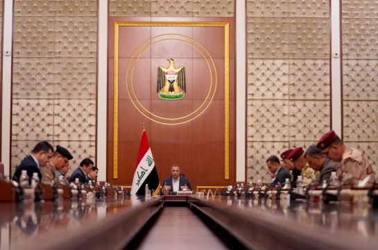 المجلس الوزاري للأمن الوطني يناقش التظاهرات ويعلن رفضه اتخاذ العراق 
