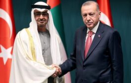 الرئيس الإماراتي يبحث مع نظيره التركي التعاون في مجال الصناعات العسكرية والدفاعية
