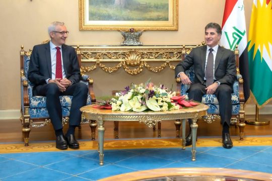 رئيس إقليم كردستان يبحث مع السفير الألماني تشكيل حكومة خدمية 