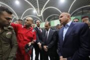 وزير الداخلية يصل مطار بغداد ويصدر توجيهاً يخص حريق صالة المغادرة