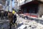 الدفاع المدني يعلن انهيار بناية مصرف الرافدين سابقاً في كربلاء المقدسة
