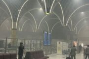 اخماد حريق مطار بغداد الدولي وإسعاف 3 عمال أصيبوا بحالات اختناق
