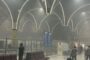 اخماد حريق مطار بغداد الدولي وإسعاف 3 عمال أصيبوا بحالات اختناق