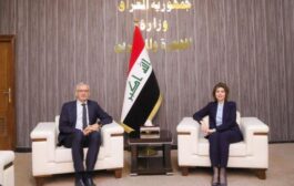 وزيرة الهجرة تبحث مع السفير الألماني ملف العراقيين بدول المهجر