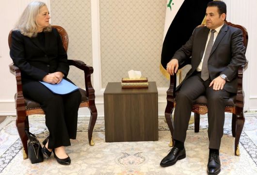 الأعرجي والسفيرة الأمريكية يبحثان مستجدات الأوضاع السياسية والأمنية في العراق والمنطقة