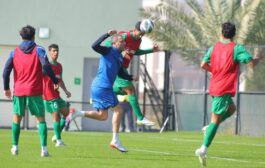 المنتخب العراقي يختتم تدريباته قبل مواجهة عمان في افتتاح خليجي 25