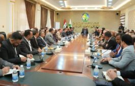 محافظ الأنبار يعقد اجتماعا مع رؤساء الأقسام في ديوان المحافظة
